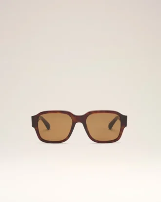 Brune solbriller i acetat 75006