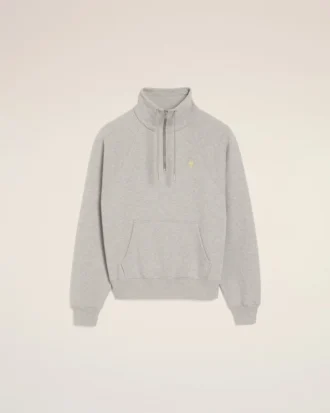 Grå Ami de Coeur-Sweatshirt i bomull