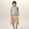 Grå Ami de Coeur-Sweatshirt i bomull