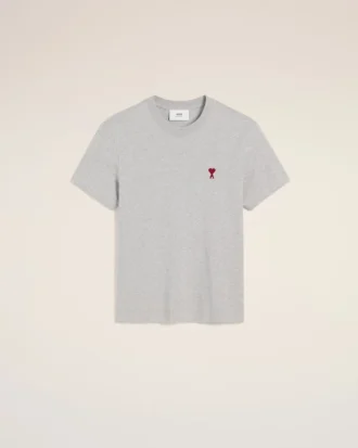 Grå Ami de Coeur T-Shirt i bomull