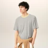 Grå Ami de Coeur T-Shirt i bomull
