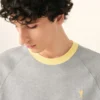 Grå Ami de Coeur T-Shirt i bomull