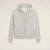 Grå bomullsAmi de Coeur Hoodie