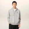 Grå bomullsAmi de Coeur Hoodie