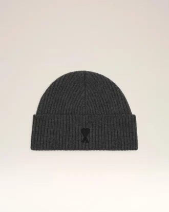 Grå ull Ami de Coeur Beanie
