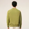 Grønn Ami de Coeur Sweater i ull med rund hals