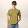 Grønn Ami de Coeur T-Shirt i bomull