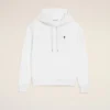 Hvit Ami de Coeur Hoodie i bomull