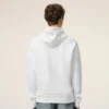 Hvit Ami de Coeur Hoodie i bomull