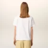 Hvit Ami de Coeur T-Shirt i økologisk bomull