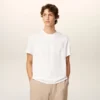 Hvit Ami de Coeur T-Shirt i økologisk bomull