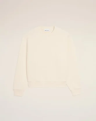 Hvit bomulls-Sweatshirt med Ami de Coeur-preg