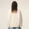 Hvit bomulls-Sweatshirt med Ami de Coeur-preg