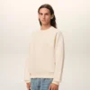 Hvit bomulls-Sweatshirt med Ami de Coeur-preg