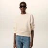 Hvit bomulls-Sweatshirt med Ami de Coeur-preg