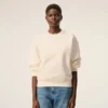 Hvit bomulls-Sweatshirt med Ami de Coeur-preg